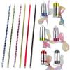 6 Pieces Pocket Walking Stick Toy, Retractable Folding Cane, Professional Wizard Performance Accessories, Expanding Cane for Kids, Magicians (White) view 1