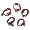 5Pcs 4 LED Mushroom Lamp Beads, RC LED Lights Kits Includes Receiver Power Supply for Axial SCX24 C10 Climbing Cars view 3