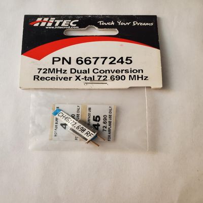 72MHz Dual Conversion Receiver X-Tal 72.690 MHz