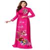 A41 3D Pink floral Ao Dai NO PANTS | Vietnamese Traditional Ao Dai For Women | Ao Dai Tet Lunar New Year (4XL) view 1