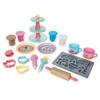 Disney Store Official - Kids Toys - Disney Princess Tea Party Set for Girls - 19-Piece Playset with Toy Dough, Cookie Cutters, Plates, Cups & More - Fun Pretend Play Toys - Little Girl Gifts view 1