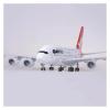 LIUSANGLIU Scale Aircraft 46cm 1/160 for A380 Airbus Model Qantas Airways Die-Cast Resin Aircraft Model Passenger Aircraft Model Suitable for Display(No Light) view 1