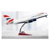 Scale Aircraft 50.5cm 1:160 for Britain A380 Plane Models Diecast Airplanes Passenger Aircraft Model Collection Souvenirs Suitable for Display(No Light) view 1