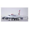 Scale Aircraft 50.5cm 1:160 for Britain A380 Plane Models Diecast Airplanes Passenger Aircraft Model Collection Souvenirs Suitable for Display(No Light) view 4