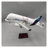 LIUSANGLIU Scale Aircraft 42 Cm 1:150 for Airbus Beluga A300-600 Resin Aircraft Model Big Beluga Transport Model Decoration Office Suitable for Display view 1