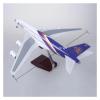 LIUSANGLIU Scale Aircraft 47cm 1/160 for Thailand Airbus A380 Model Plane Passenger Aircraft Model Simulated Scale Aircraft Gifts Suitable for Display(No Light) view 2