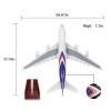 LIUSANGLIU Scale Aircraft 47cm 1/160 for Thailand Airbus A380 Model Plane Passenger Aircraft Model Simulated Scale Aircraft Gifts Suitable for Display(No Light) view 3