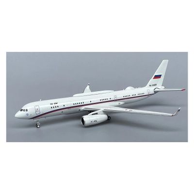 LIUSANGLIU Scale Aircraft 1/400 for Russian TU-214 PU-SBUS Air Communication Command Aircraft Model RA-64530 Alloy Plane Model Gifts Suitable for Display