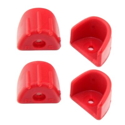 RC Car Parts for HSP for HPI 1:8 1:10 Shock Absorber Hydraulic Frame Protection Protection Cover Shock Absorption Cap RC Car Parts Decoration Car Accessories(Red)