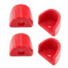 RC Car Parts for HSP for HPI 1:8 1:10 Shock Absorber Hydraulic Frame Protection Protection Cover Shock Absorption Cap RC Car Parts Decoration Car Accessories(Red) view 1