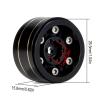 RC Upgrade Accessories for Axial for SCX24 for TRX4M for Bronco for Defender for FCX24 1/24 1/18 RC Car Crawler 39g/pcs 1.0 Brass Beadlock Wheel Rims view 2