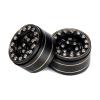 RC Upgrade Accessories for Axial for SCX24 for TRX4M for Bronco for Defender for FCX24 1/24 1/18 RC Car Crawler 39g/pcs 1.0 Brass Beadlock Wheel Rims view 4