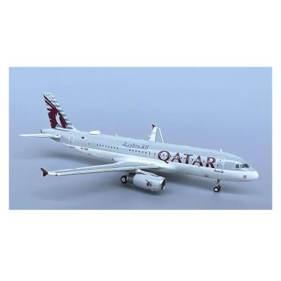 LIUSANGLIU Scale Aircraft 1/400 for Qatar A320 Laffan Aircraft Model A7-AAG Alloy Aircraft Simulated Scale Aircraft Decoration Office Suitable for Display