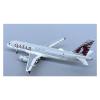 LIUSANGLIU Scale Aircraft 1/400 for Qatar A320 Laffan Aircraft Model A7-AAG Alloy Aircraft Simulated Scale Aircraft Decoration Office Suitable for Display view 3