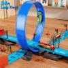 Car Race Track Set for Kids 3 4 5 6 7 8 9 Years OldRacing Game car ToysBoys Toy Girls 6-1272PC DIY 34 ft Track with 4 Small Cars, Gifts for Kids 3-5 view 4