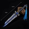 KUNRUI Wow Rogue Epic Transmogrification Sword Model,All-Metal Game Enthusiasts' Collection, with Display Stand, Deskt Decor view 2