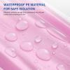 20 Pack Disposable Toilet Seat Cover Waterproof Non-Woven Fabric, Disposable Toilet Seat Covers for Travel, Disposable Seat Covers for Outing Hotel Hospital Public Toilet (Double Layer Pink) view 3