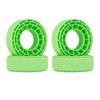 DUHWQ 4pcs Rubber Inserts Compatible with 56-58mm 24mm 1.0 Tire Compatibility(Green) view 1