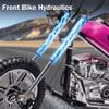 NEECHIPRO 36V 7.5AH Electric Motorcycle for Kids, 350W Strong Motor 14MPH Fast Speed Electric Retro Off-Road Motorcycle, Leather Seat Dirt Bike, LED Lights, Air-Filled Tires, Silver Pink view 3