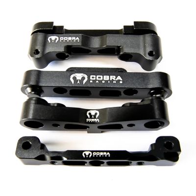 Aluminum Suspension Mounts for Arrma 1/8 6S BLX - Kraton, Typhon, Outcast, Mojave and More!