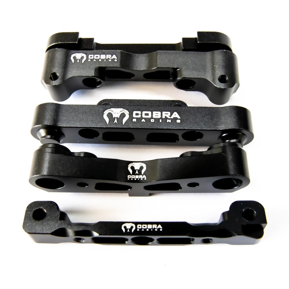Aluminum Suspension Mounts for Arrma 1/8 6S BLX - Kraton, Typhon, Outcast, Mojave and More!