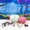 3D Printed Dragon with Dragon Egg, 12 Inches White and Pink Mushroom Fidget Dragon Toy, Fidget ADHD Autism Toy, Executive Desk Toy D077-WPE view 3