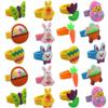 Wiywef 20pcs Rabbit Rings Toys Kids Rings Toy Easter Egg Stuffers Bunny Toys for Rabbits Girls' Jewelry Ring Jewelry for Kids Child view 1
