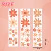 12 Pcs Large Flower Wall Decals Peel and Stick, Floral Stickers for Toddler Girls Room, Bedroom, Nursery, Baby Living Room, Home Daisy Dcor view 2
