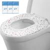 20 Pack Disposable Toilet Seat Cover Waterproof Non-Woven Fabric, Disposable Toilet Seat Covers for Travel, Disposable Seat Covers for Outing Hotel Hospital Public Toilet (Double Layer White) view 1