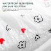 20 Pack Disposable Toilet Seat Cover Waterproof Non-Woven Fabric, Disposable Toilet Seat Covers for Travel, Disposable Seat Covers for Outing Hotel Hospital Public Toilet (Double Layer White) view 3