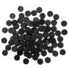 100PCS 28.5mm/1.12inch Textured Plastic Black Round Miniature Bases, Model Base for Gaming Miniatures or Wargames Table Top Games view 1