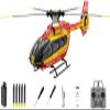 captainrc C190 H145 RC Helicopter 1:30 2.4G 6CH Single Rotor Helicopter with 6-axis Gyroscope and Dual Brushless Motors,Adult Remote Controlled Airplane Model (Yellow) view 1