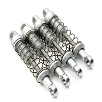 For MN MN78 MN-78 RC Car Spare Parts Metal Upgrading And Refitting Front And Rear Outer Spring Shock Absorbers replacement part(Blue)