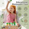Auezona Montessori Wooden Toys for 1+ Year Old, 9 in 1 Montessori Toddler Toy with Preschool Educational Toys for 2+ Year Old, Birthday for Boys Girls view 2