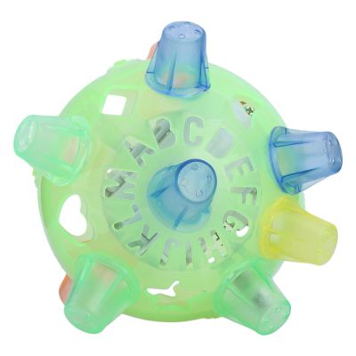 DIIOOMIEEU Jumping LED Dancing Flashing Light Up Music Bounce Bouncing Toy