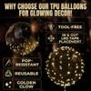 10 Pcs LED Balloons Light Up Balloons for Party - Clear TPU Material, String Lights with Individual Switches, Suitable for Helium and Air - Bright Light Up Decorations for Outdoor and Indoor Events view 3