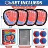 4 Packs Catch Ball Game Set, Baseball Training Glove, Outdoor Toys, Summer Beach Pool Yard Backyard Lawn Camping Sports Play Toy Games for Toddlers Kids Teens Adults Family Game, Fun Ideal Gifts view 2