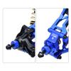Aluminum 7075 Alloy Front and Rear Clamp Type Wheel Hub 12mm for Traxxas 1:16 Mini Maxx 4WD 107154-1 / Mini XRT VXL-3S 108076-1 Monster Truck Upgrades - Orange view 2