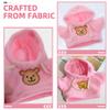 Abaodam Stuffed Bear Doll Clothes Bear Replacement Hoodie Costume for Parties Daily Wear and Special Occasions Adorable Fashionable Design Easy to Dress up view 4