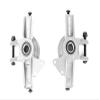 BEAXTURBO Racing Upgrade Parts CNC Aluminum#7075 Front Steering Spindle Set for LOSI Super Baja Rey SBR2.0 1/6 (Silver) view 2