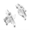 BEAXTURBO Racing Upgrade Parts CNC Aluminum#7075 Front Steering Spindle Set for LOSI Super Baja Rey SBR2.0 1/6 (Silver) view 3