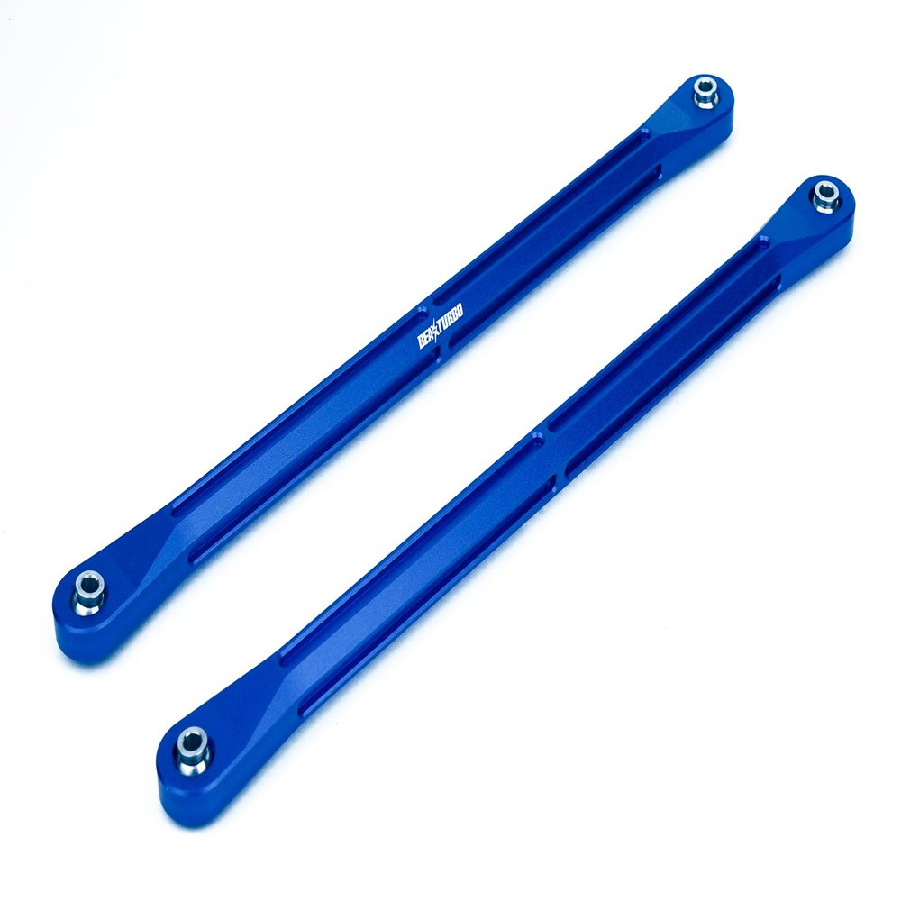 BeaxTurbo Racing Upgrade Parts CNC Aluminum7075# Rear Upper Link for LOSI Super Baja Rey SBR 2.0 1:6 los254070 (Blue)