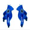 BEAXTURBO Racing Upgrade Parts CNC Aluminum#7075 Front Steering Spindle Set for LOSI Super Baja Rey SBR2.0 1/6 (Blue) view 4