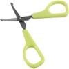 Poupy Scissors with Rounded Tips Safe for Toddlers for Extra Safety and Ergonomic Grip (Green) view 2