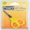 Poupy Scissors with Rounded Tips Safe for Toddlers for Extra Safety and Ergonomic Grip (Yellow) view 3