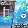 2 Pack Electric Water Guns - Full Automatic Suction Power Soaker Blasters 32 FT Range, Summer Outdoor Pool Auto Squirt Toys for Adults Kids (Red/Blue) view 3