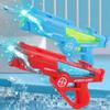 2 Pack Electric Water Guns - Full Automatic Suction Power Soaker Blasters 32 FT Range, Summer Outdoor Pool Auto Squirt Toys for Adults Kids (Red/Blue) view 4