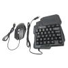 4 in 1 Mobile Game Combo Pack for FPS Handheld Games, One Handed Half Keyboard Mouse and Converter Combo for, RGB Backlit Gaming Keyboard Mouse Converter and Phone Stand view 4