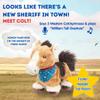 Cuddle Barn - Colt | Walking Horse Toy - Interactive Plush Pony Says Western Cowboy Catchphrases and Trots to Music - The Lone Ranger Theme Song, 8 inches view 2