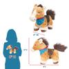 Cuddle Barn - Colt | Walking Horse Toy - Interactive Plush Pony Says Western Cowboy Catchphrases and Trots to Music - The Lone Ranger Theme Song, 8 inches view 3